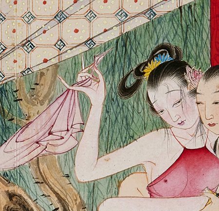 文水-迫于无奈胡也佛画出《金瓶梅秘戏图》，却因此成名，其绘画价值不可估量